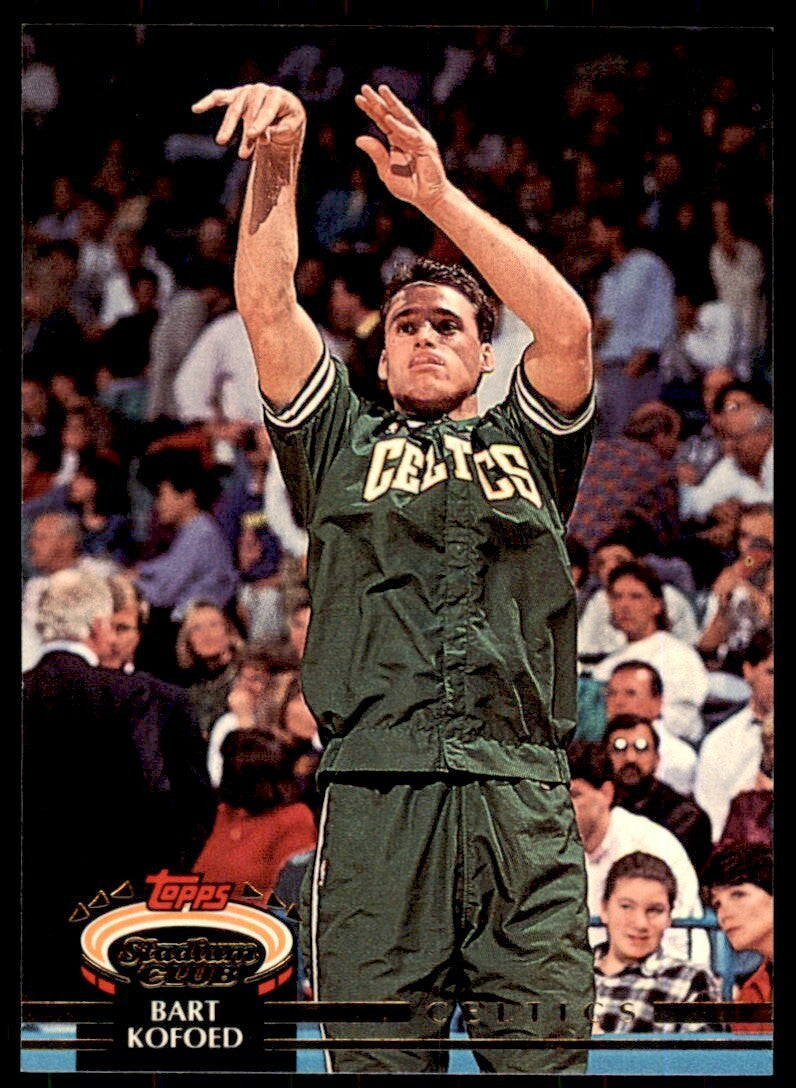 1992-93 Stadium Club Bart Kofoed Basketball Cards #302