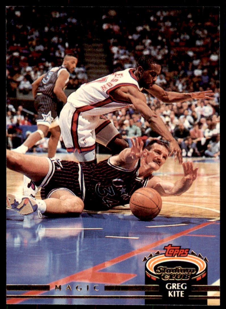 1992-93 Stadium Club Greg Kite Basketball Cards #313