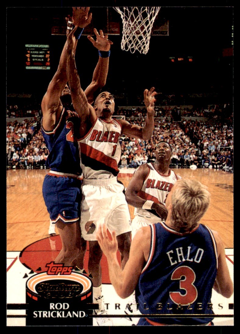 1992-93 Stadium Club Rod Strickland Portland Trail Blazers #234