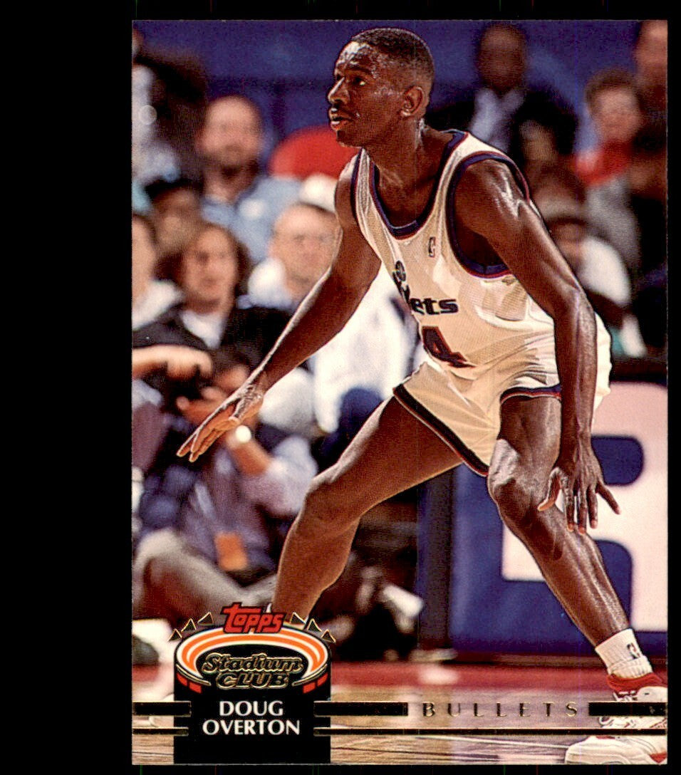1992-93 Stadium Club Doug Overton Basketball Cards #396