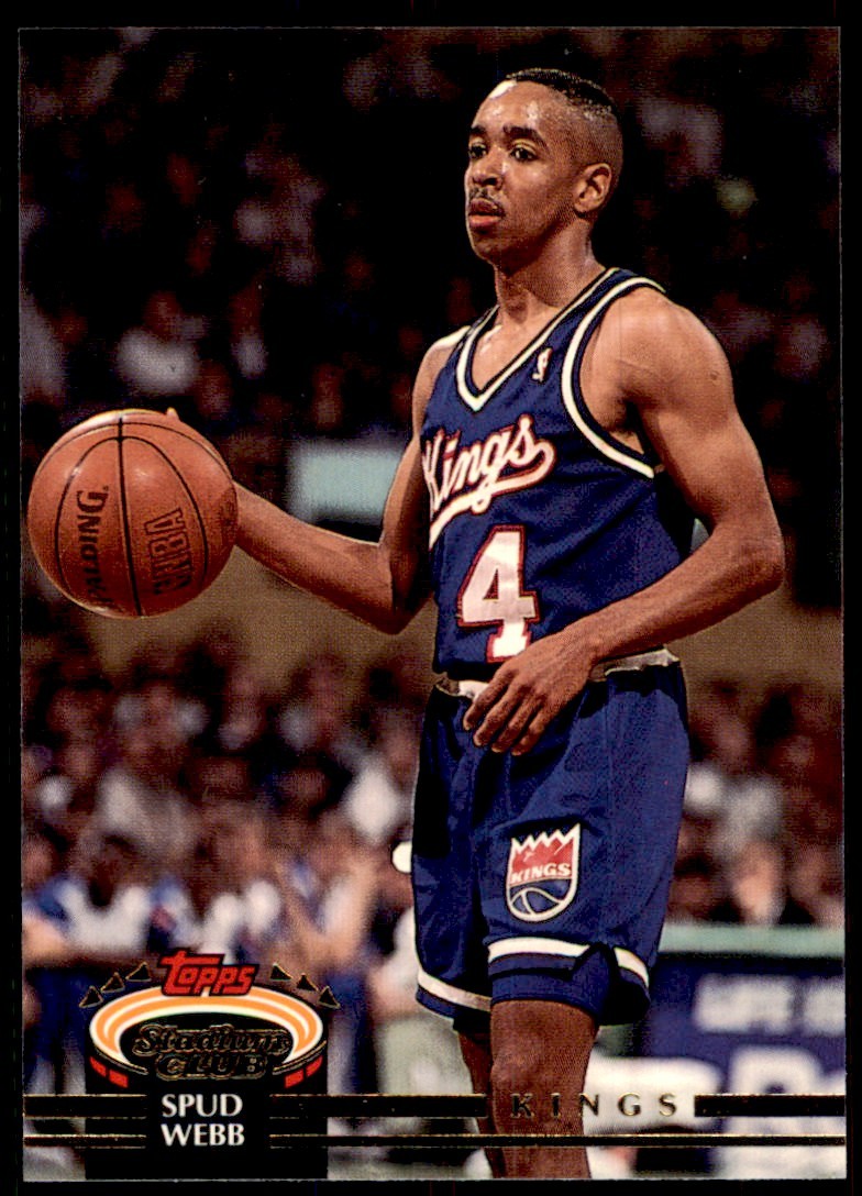 1992-93 Stadium Club Spud Webb Sacramento Kings #72