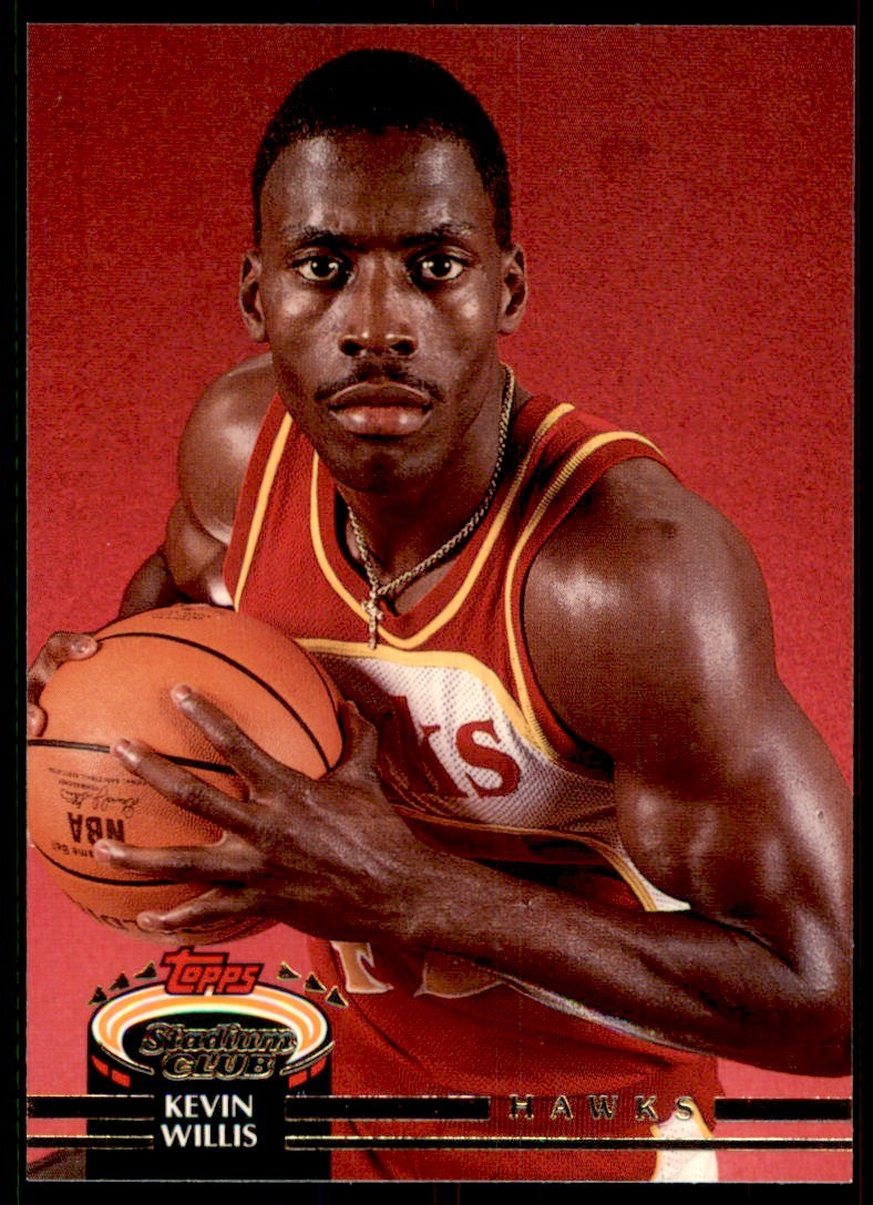 1992-93 Stadium Club Kevin Willis Atlanta Hawks #5