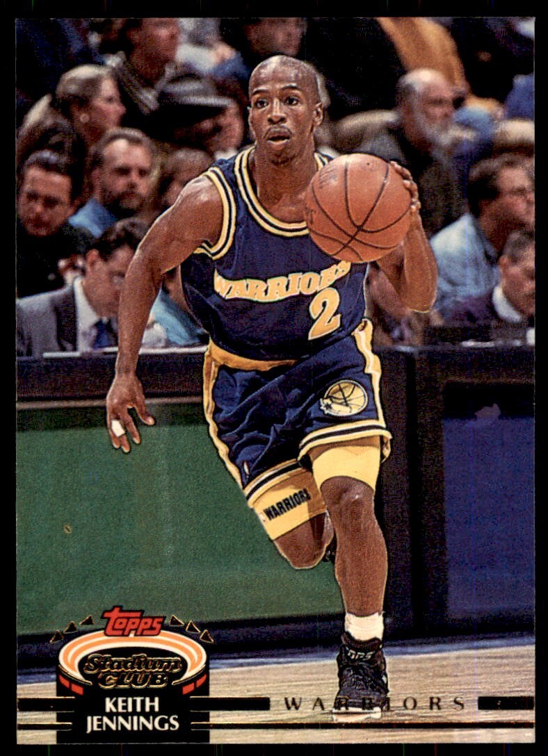 1992-93 Stadium Club Keith Jennings Basketball Cards #392