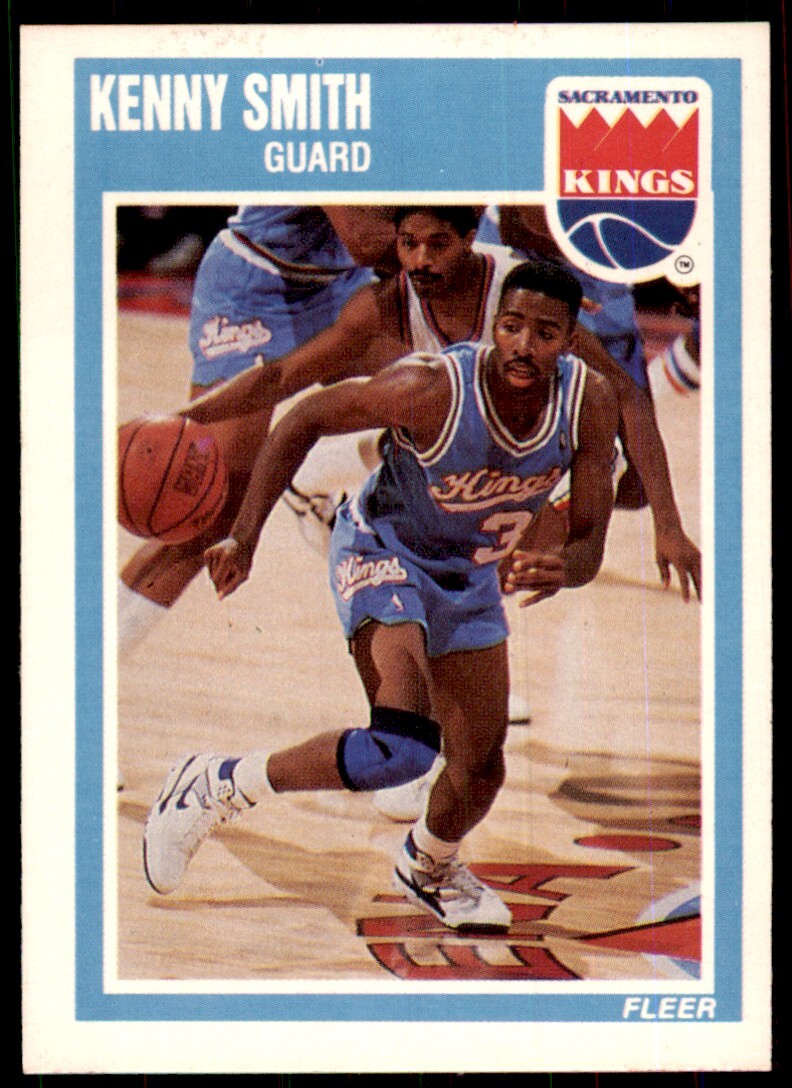 1989-90 Fleer Kenny Smith Basketball Cards #138