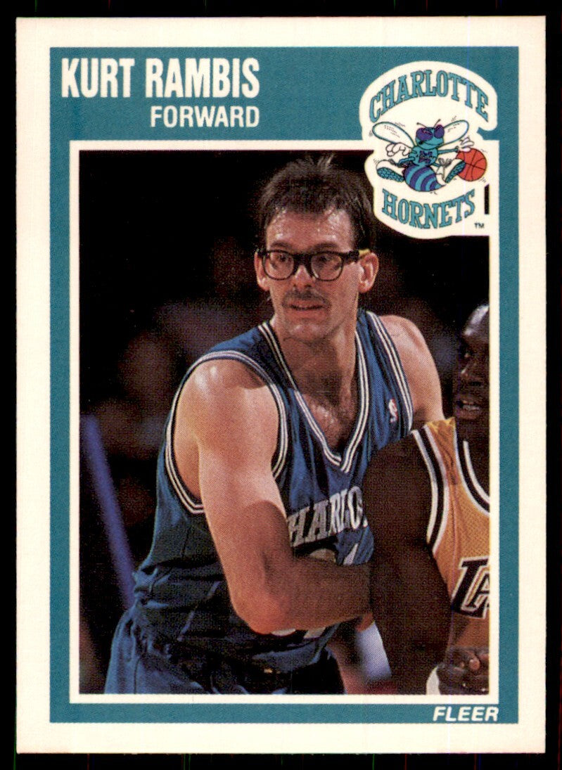 1989-90 Fleer Kurt Rambis Basketball Cards #16