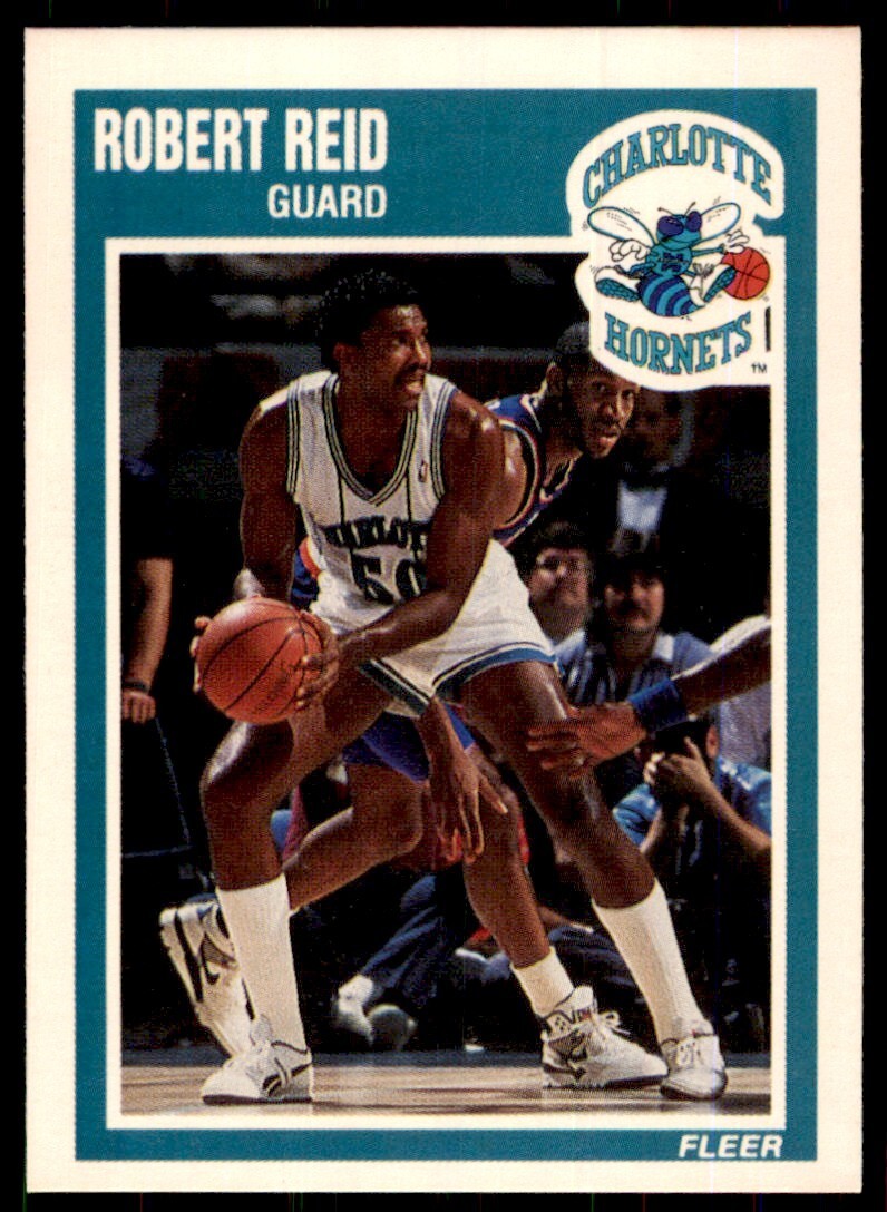 1989-90 Fleer Robert Reid Basketball Cards #17