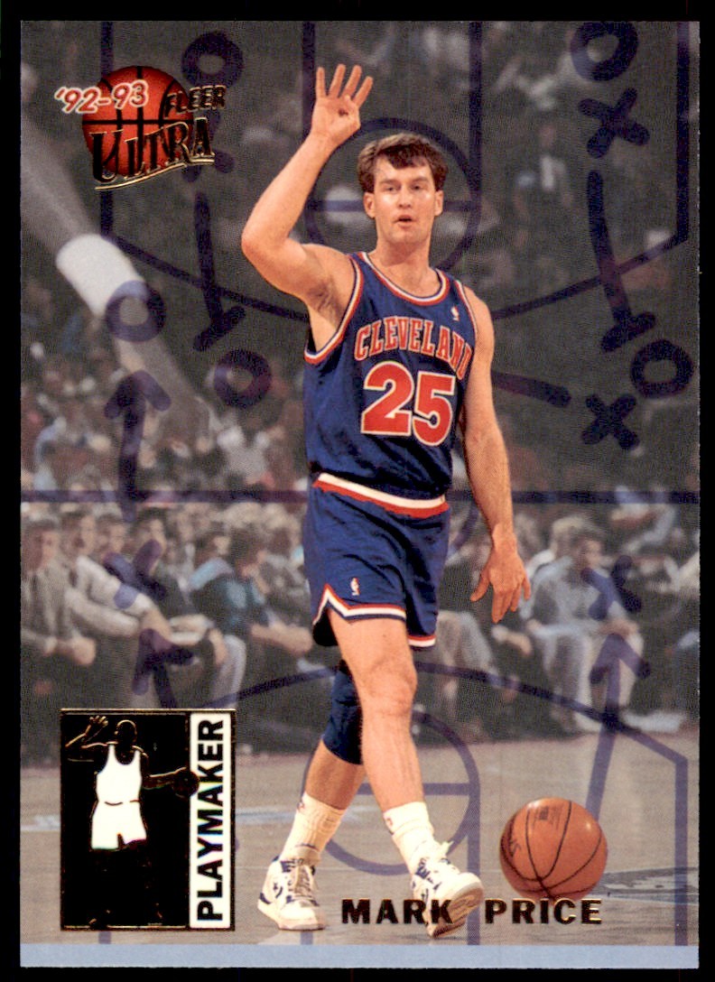 1992-93 Fleer Ultra Mark Price Cleveland Cavaliers #6 OF 10