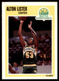1989-90 Fleer. Alton Lister Basketball Cards #147