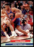 1992-93 Fleer Ultra. Gerald Glass Detroit Pistons #257