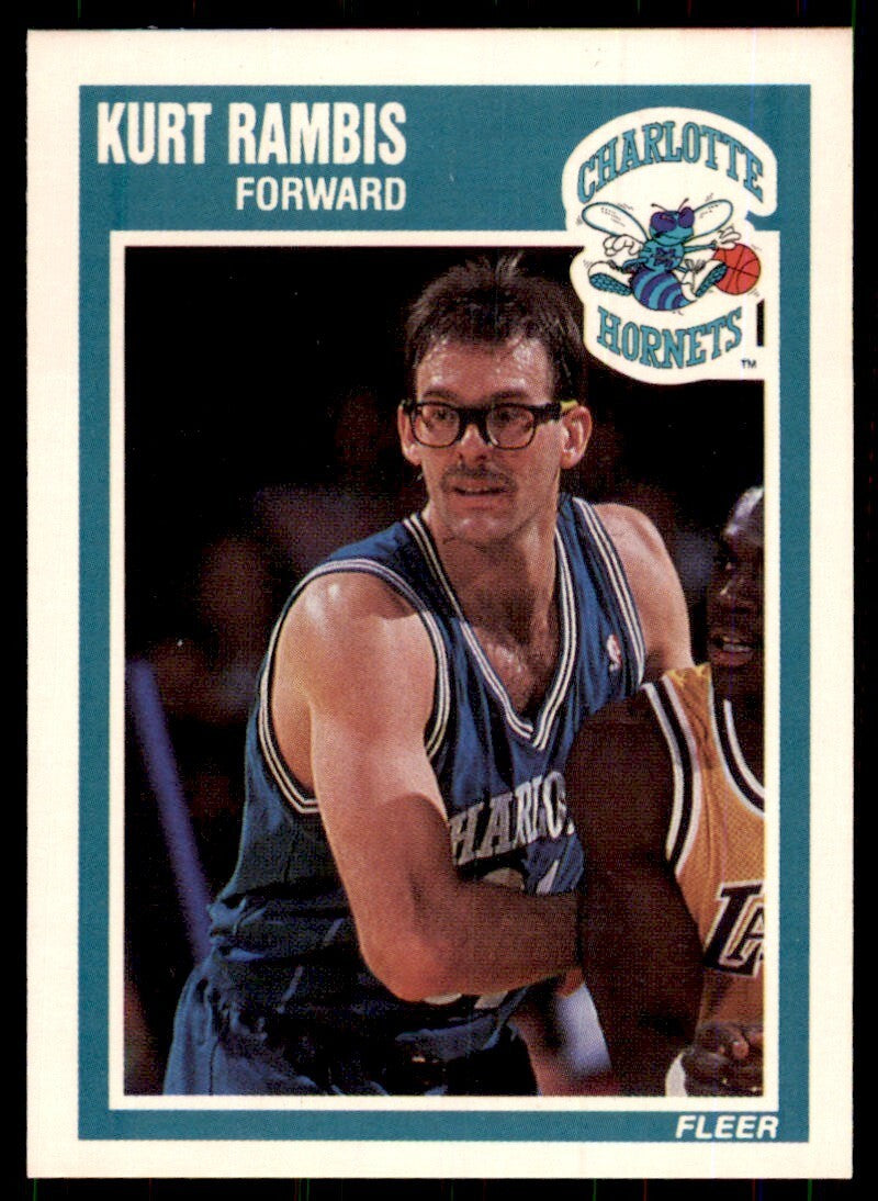 1989-90 Fleer. Kurt Rambis Basketball Cards #16