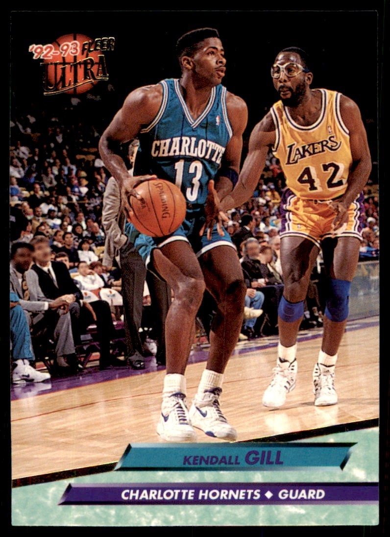 1992-93 Fleer Ultra* Kendall Gill Charlotte Hornets #20