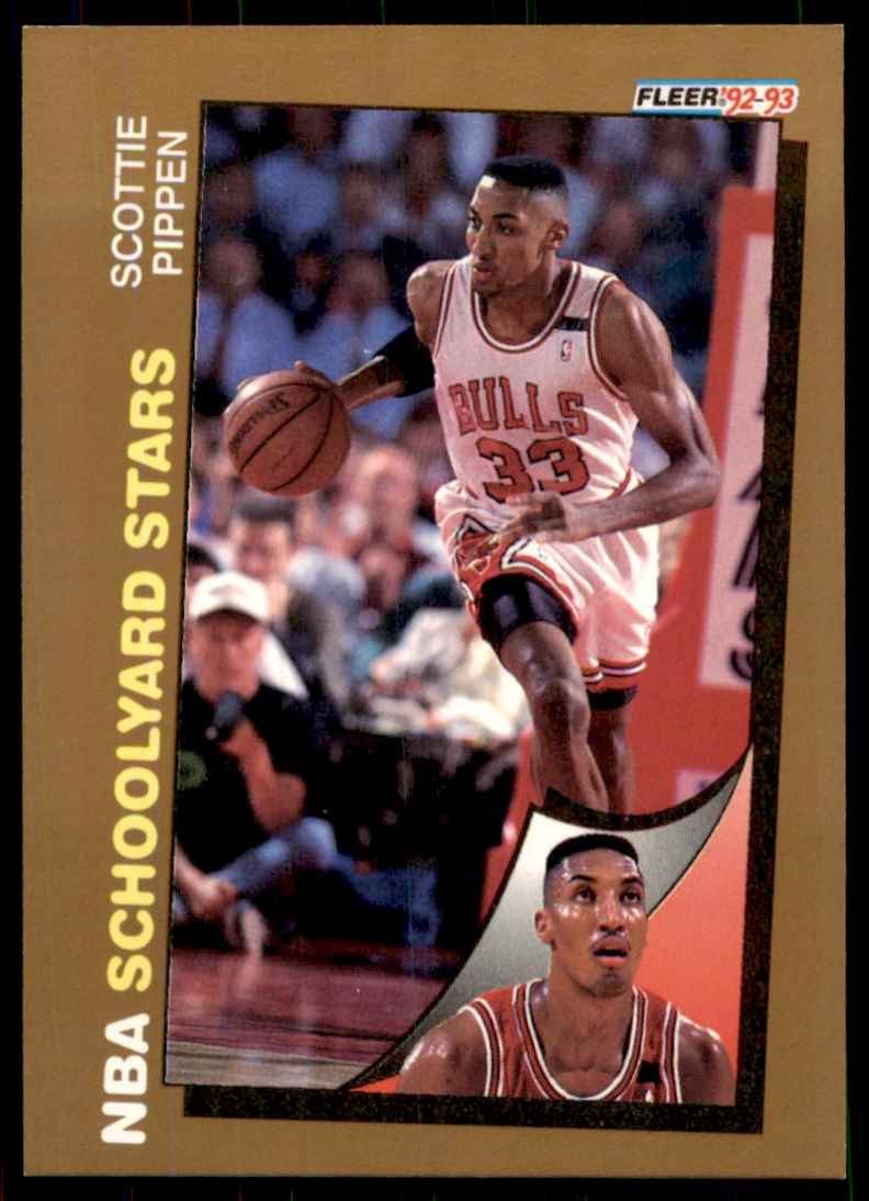 1992-93 Fleer Scottie Pippen Basketball Cards #260