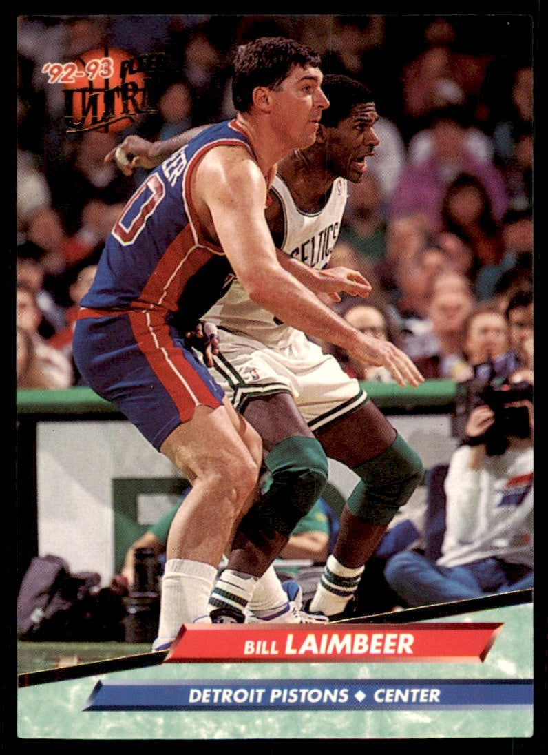 1992-93 Fleer Ultra* Bill Laimbeer Detroit Pistons #57