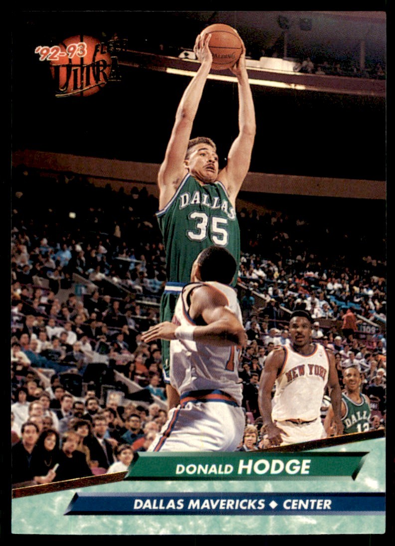 1992-93 Fleer Ultra* Donald Hodge Dallas Mavericks #43