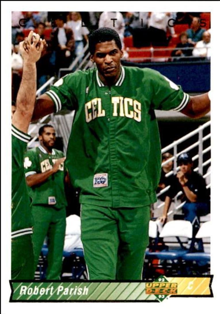 1992-93 Upper Deck Basketball Card Robert Parish / Boston Celtics #179