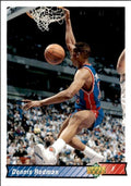1992-93 Upper Deck Basketball Card Dennis Rodman Detroit Pistons #242