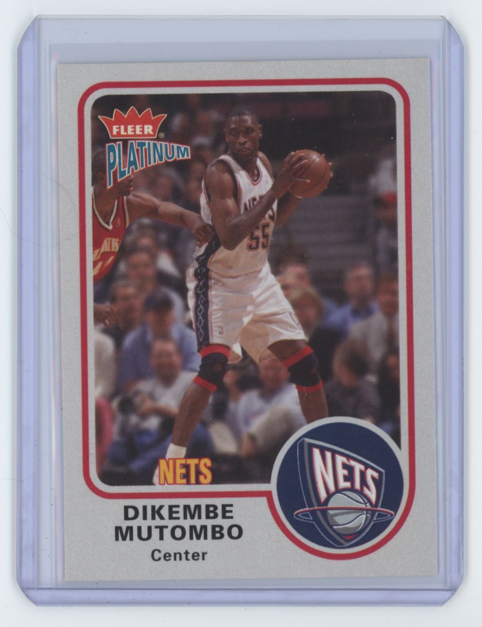 2002-03 Fleer Platinum Dikembe Mutombo Basketball Card #123