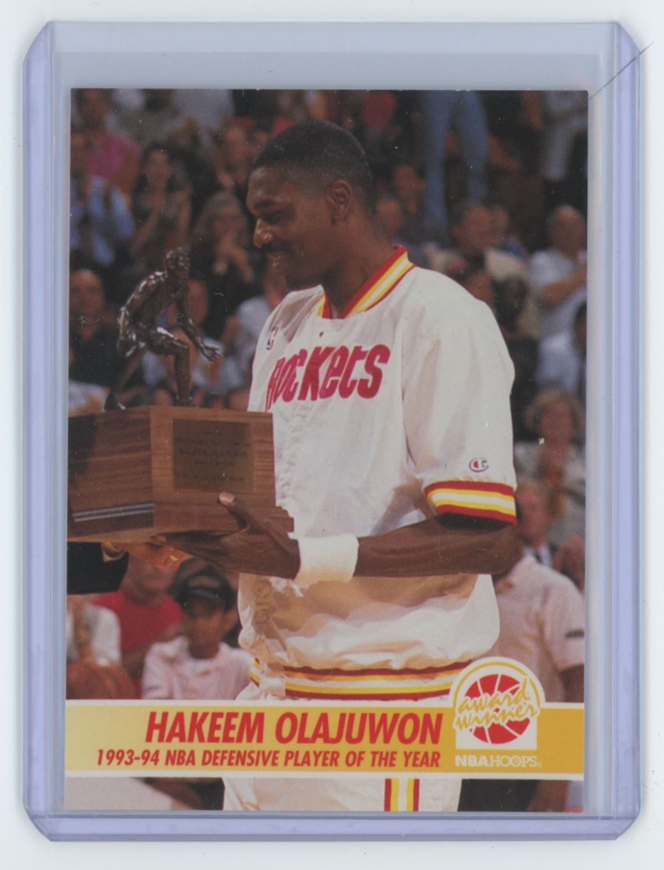 1994-95 SkyBox Hakeem Olajuwon Basketball Card #62