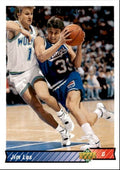 1992-93 Upper Deck Basketball Card Jim Les , Sacramento Kings #241