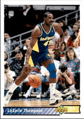 1992-93 Upper Deck Basketball Card LaSalle Thompson Indiana Pacers #296