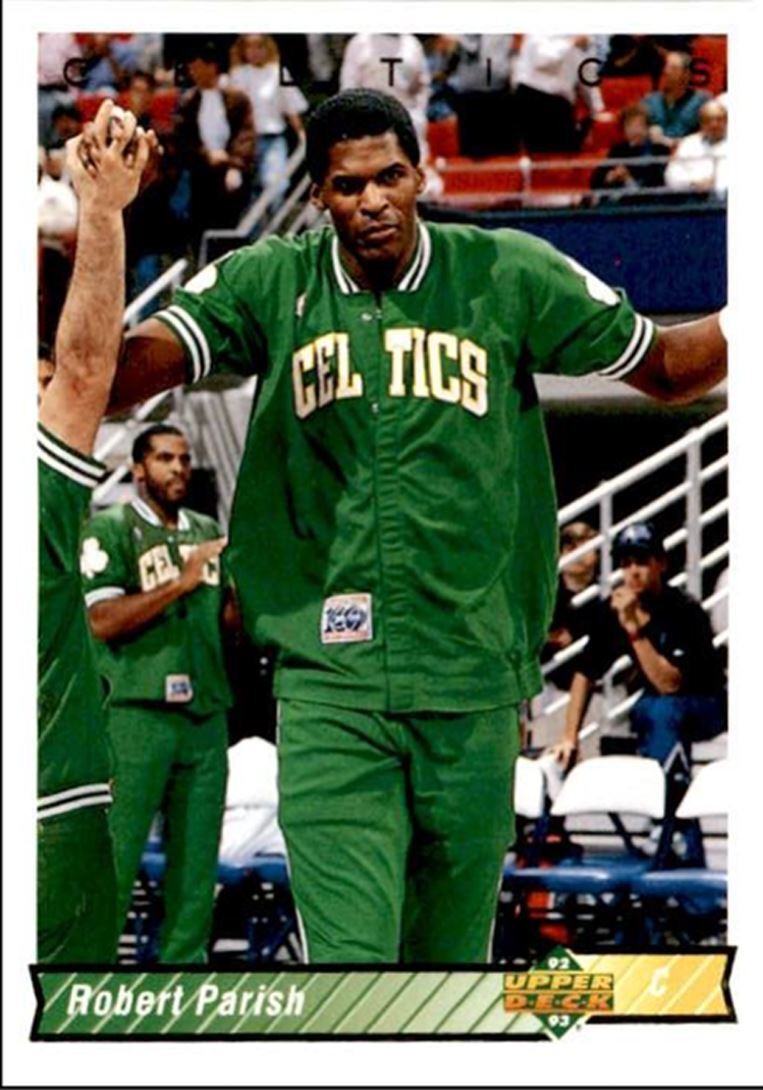 1992-93 Upper Deck Basketball Card Robert Parish Boston Celtics #179