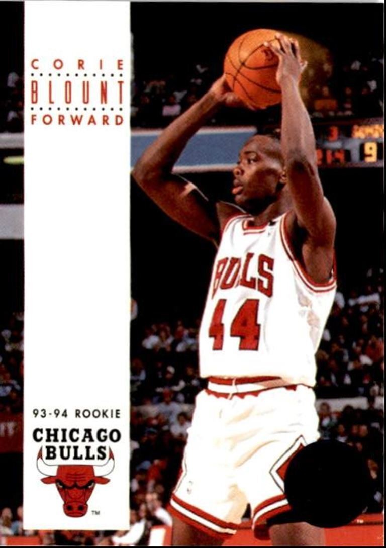 1993-94 SkyBox Corie Blount Rookie Chicago Bulls #205