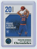 2018-19 Panini Chronicles Rookie Kevin Knox Basketball Card #58