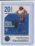 2019-20 Panini Chronicles Kevin Knox Rookie Basketball Card #58