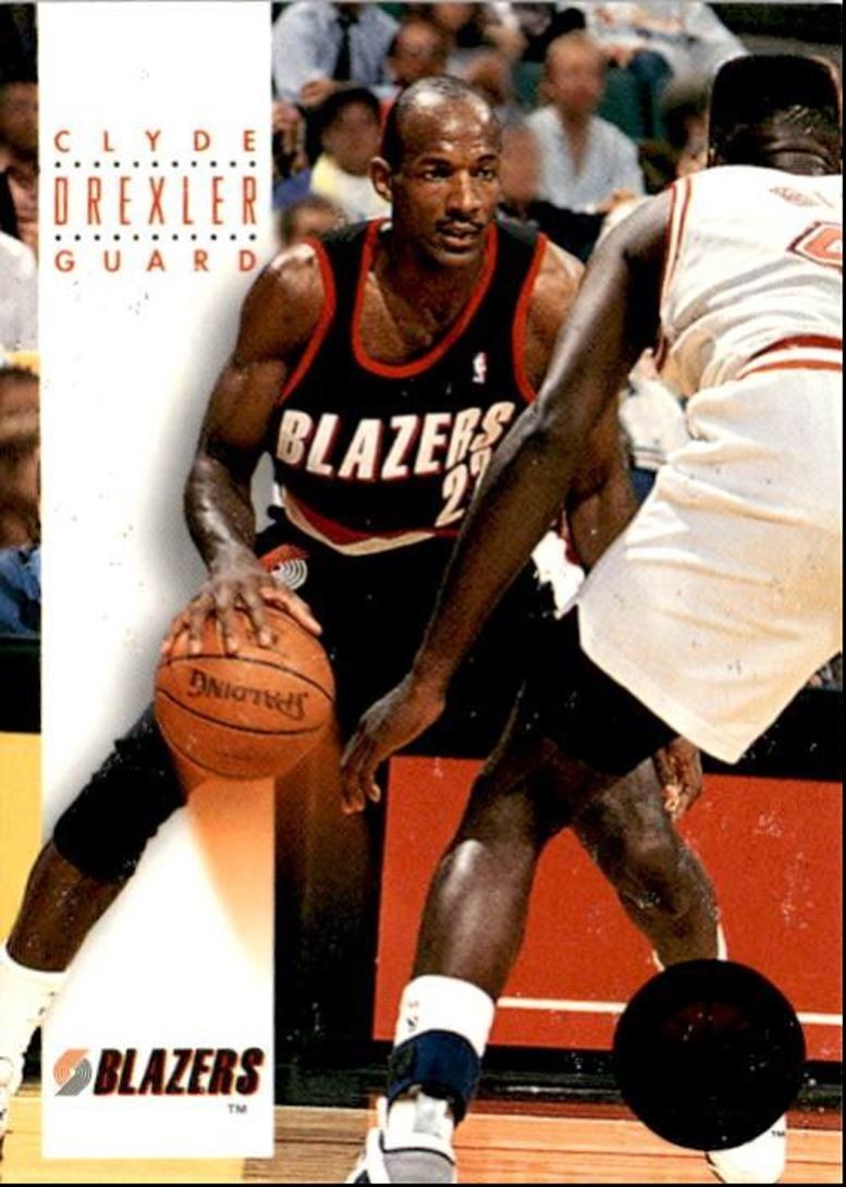 1993-94 SkyBox Clyde Drexler Portland Trail Blazers #150