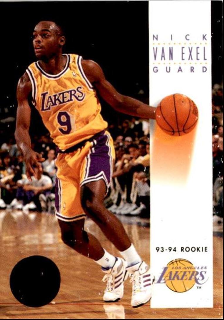 1993-94 SkyBox Nick Van Exel Rookie Los Angeles Lakers #241