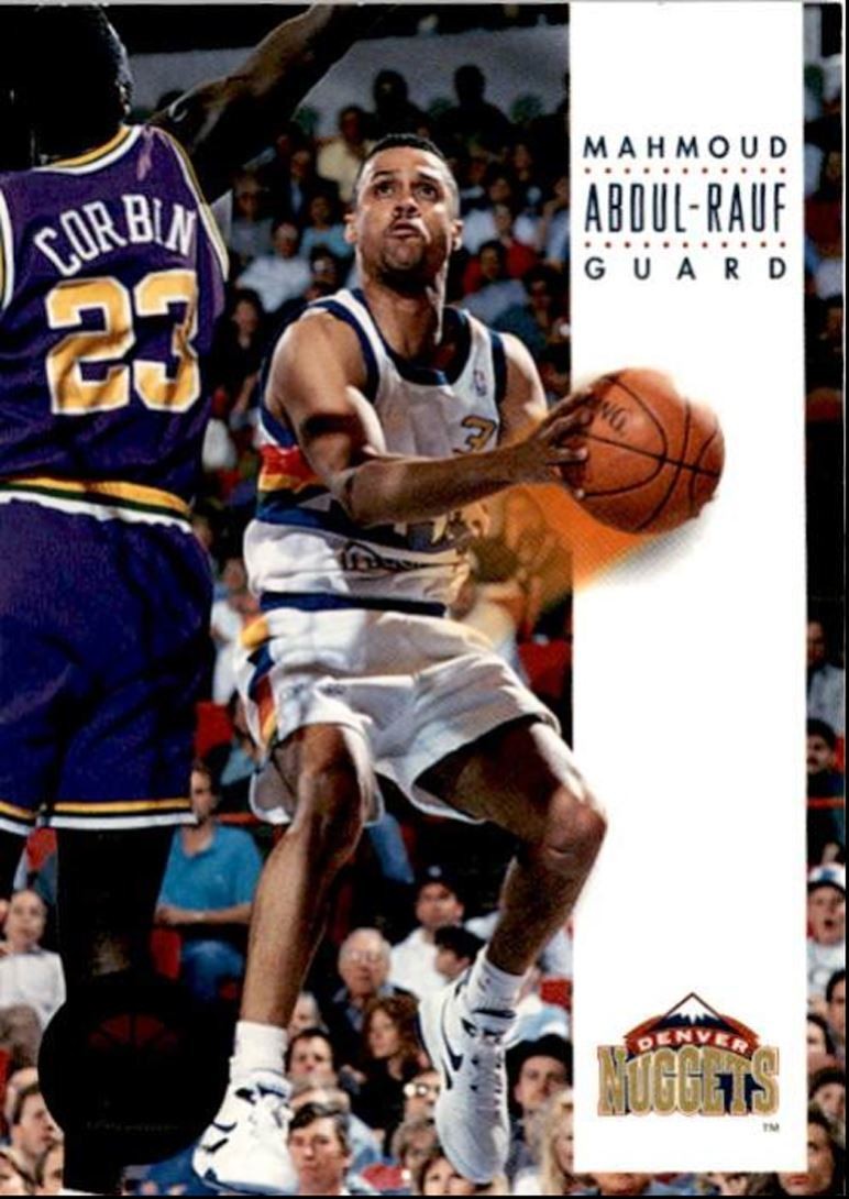 1993-94 SkyBox Mahmoud Abdul-Rauf Denver Nuggets #60