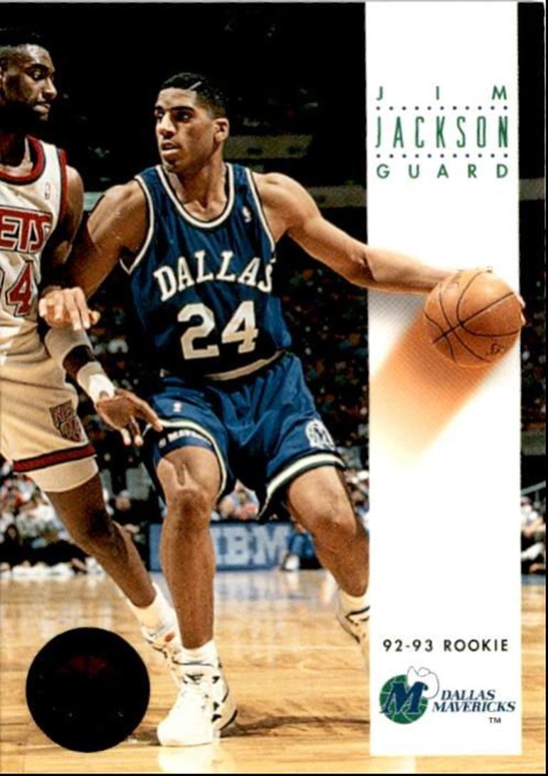 1993-94 SkyBox Jim Jackson Dallas Mavericks #57