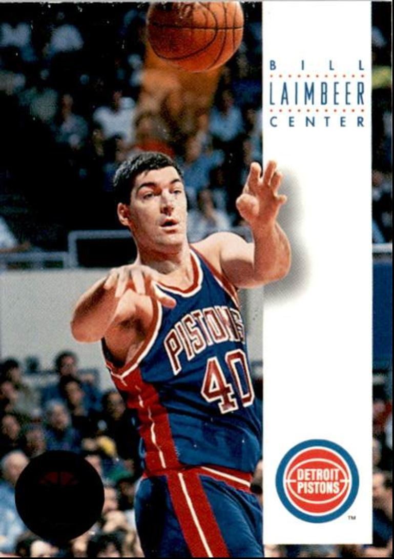 1993-94 SkyBox Bill Laimbeer Detroit Pistons #67