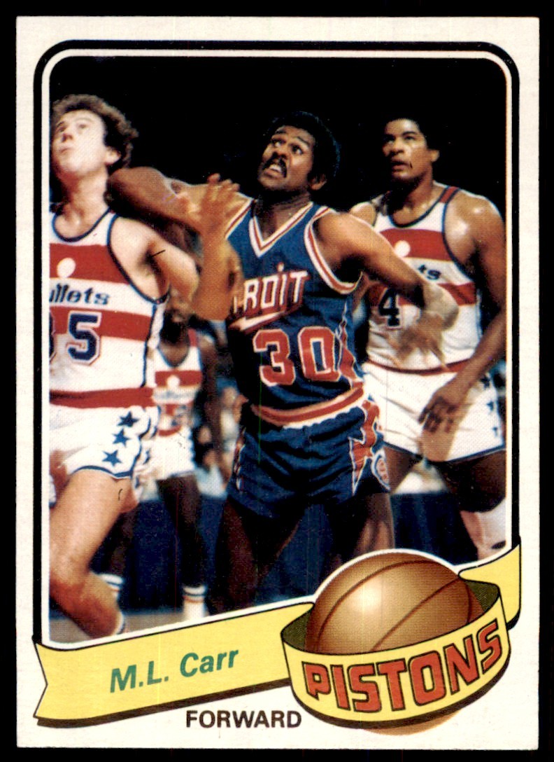 1979-80 TOPPS M.L. CARR DETROIT PISTONS #107 (T108)
