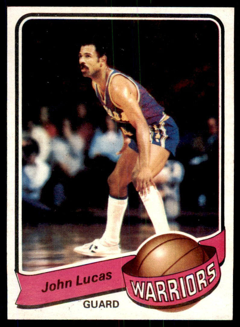 1979-80 TOPPS JOHN LUCAS GOLDEN STATE WARRIORS #127 (T104)