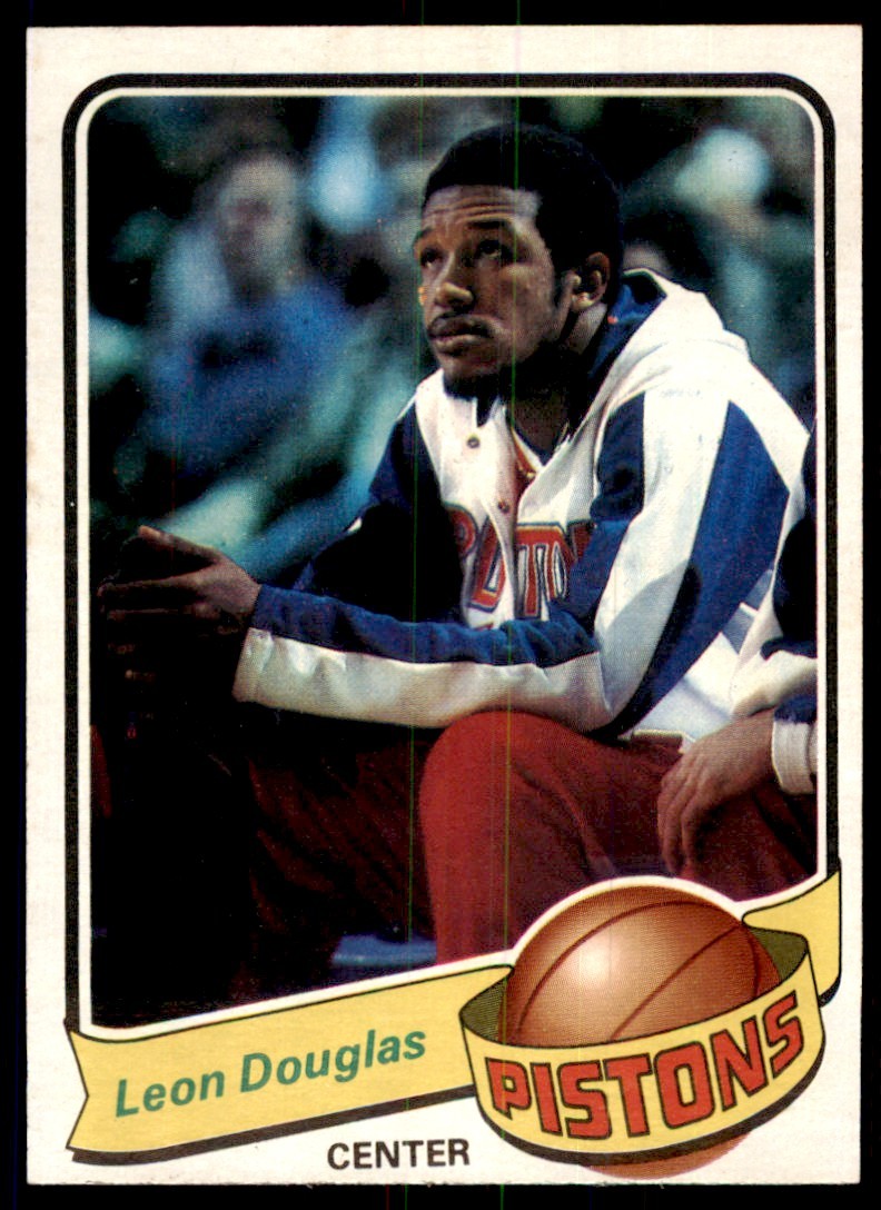 1979-80 TOPPS LEON DOUGLAS DETROIT PISTONS #126 (T100)