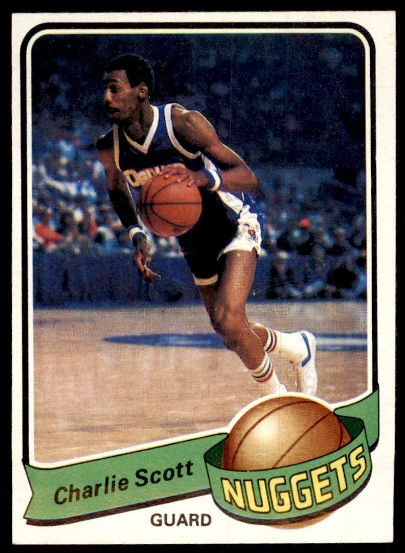 1979-80 TOPPS. CHARLIE SCOTT DENVER NUGGETS #106 (T117)