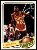 1979-80 TOPPS. JOHN DREW ATLANTA HAWKS #118 (T121)