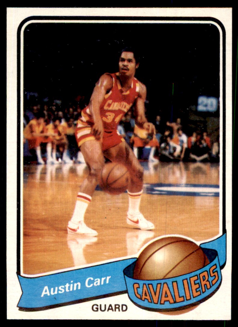 1979-80 TOPPS. AUSTIN CARR CLEVELAND CAVALIERS #76 (T111)
