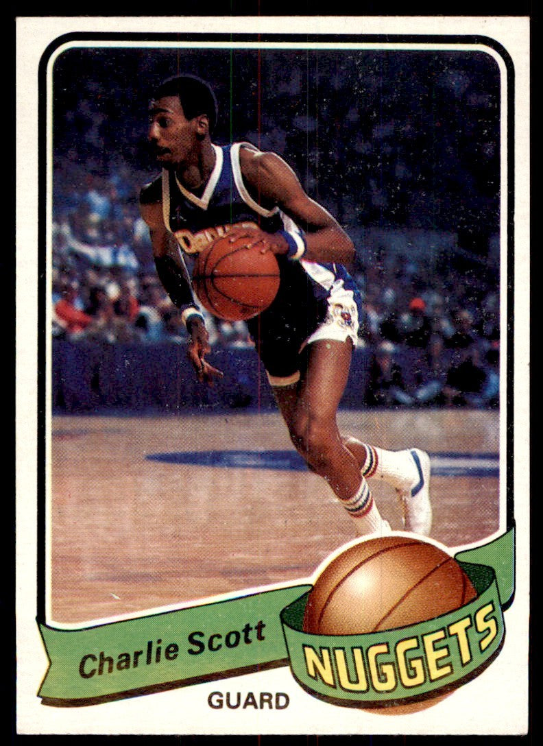 1979-80 TOPPS. CHARLIE SCOTT DENVER NUGGETS #106 (T120)