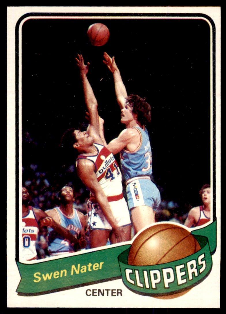 1979-80 TOPPS. SWEN NATER SAN DIEGO CLIPPERS #109 (T104)