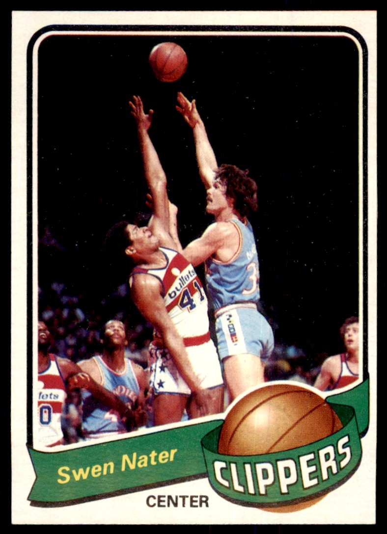1979-80 TOPPS. SWEN NATER SAN DIEGO CLIPPERS #109 (T109)