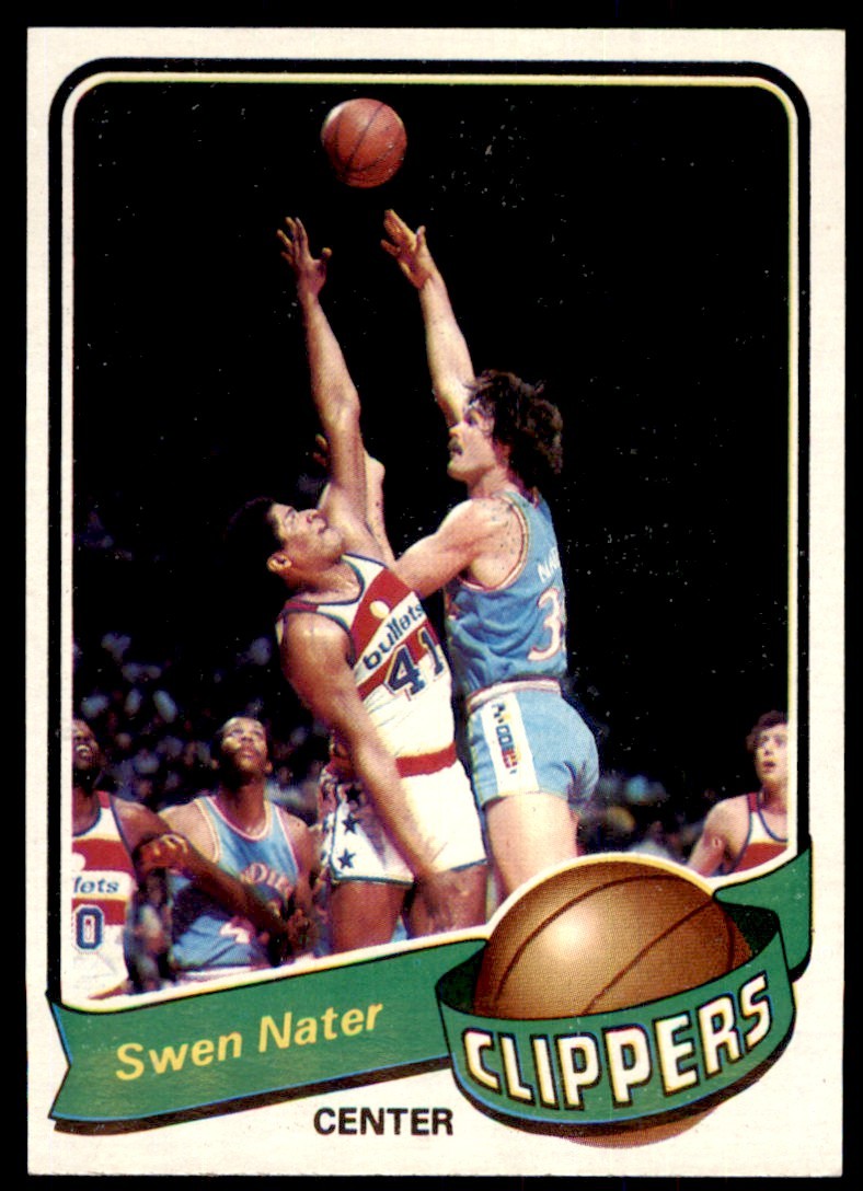 1979-80 TOPPS. SWEN NATER SAN DIEGO CLIPPERS #109 (T115)