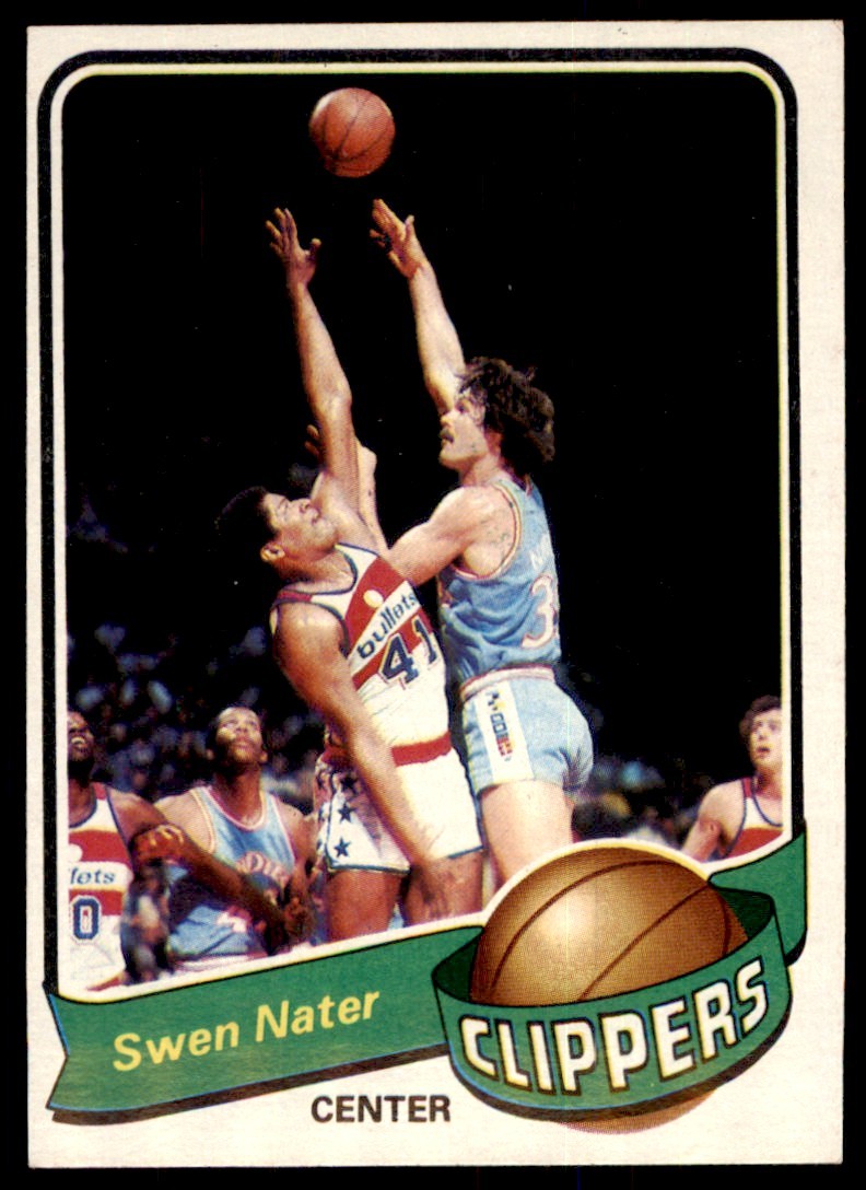 1979-80 TOPPS. SWEN NATER SAN DIEGO CLIPPERS #109 (T127)