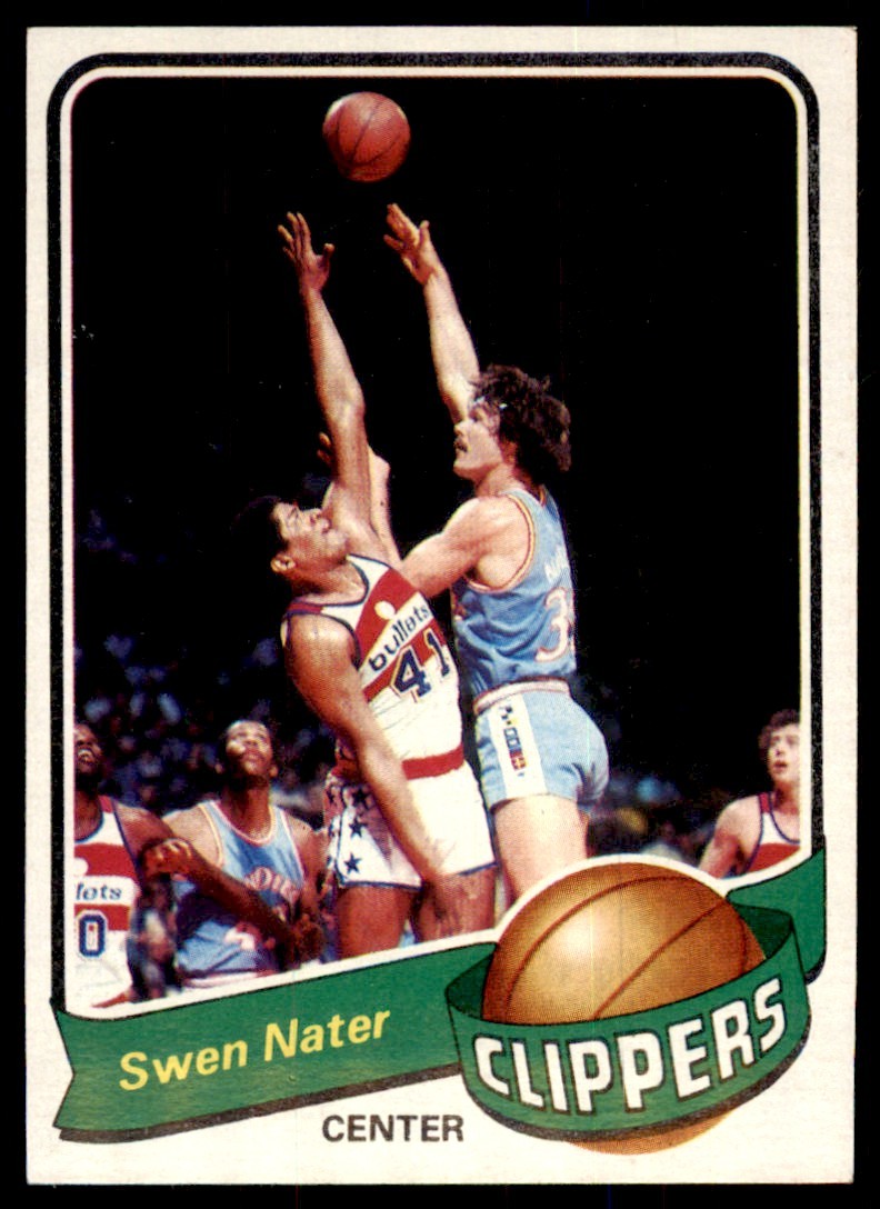 1979-80 TOPPS. SWEN NATER SAN DIEGO CLIPPERS #109 (T129)