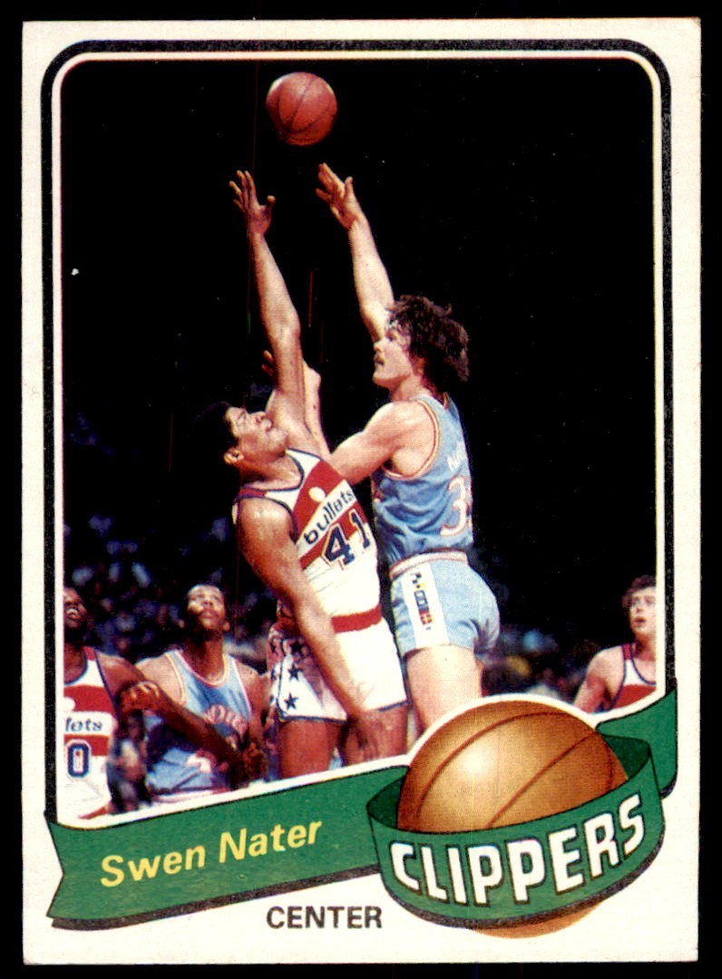 1979-80 TOPPS. SWEN NATER SAN DIEGO CLIPPERS #109 (T130)