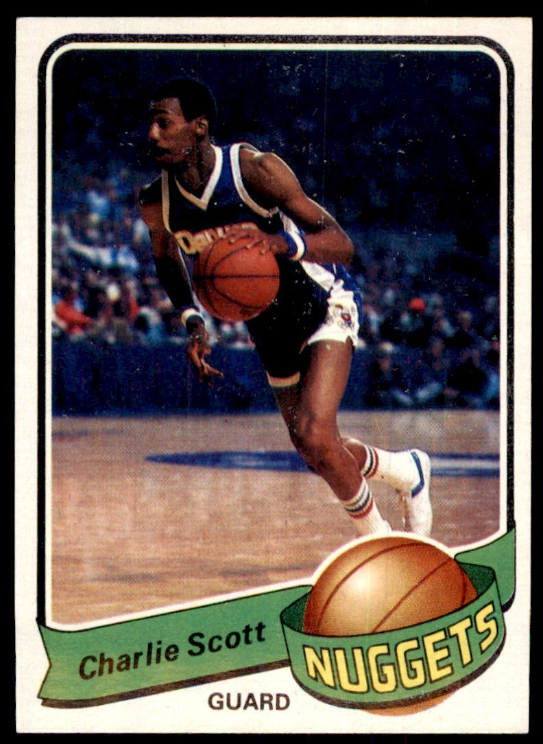 1979-80 TOPPS. CHARLIE SCOTT DENVER NUGGETS #106 (T114)