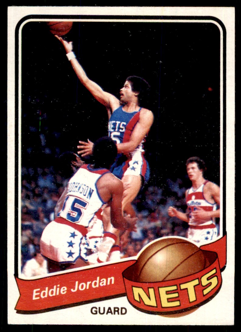 1979-80 TOPPS* EDDIE JORDAN NEW JERSEY NETS #94 (T103)