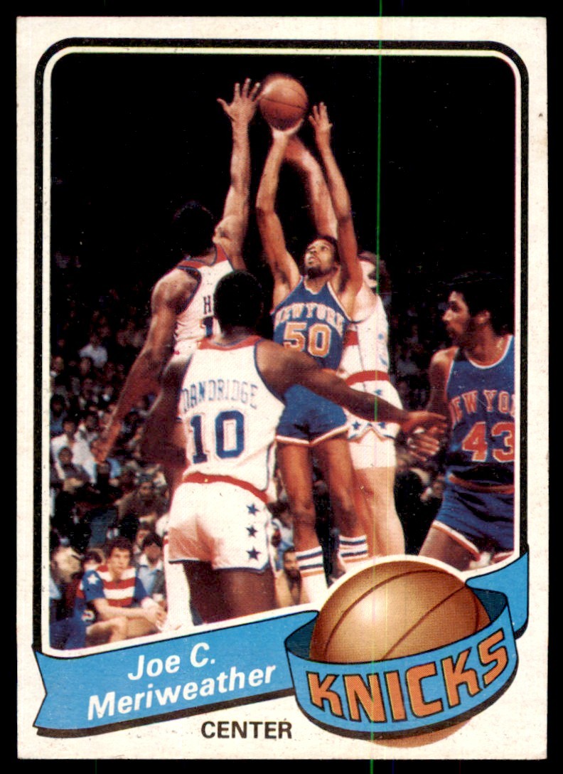 1979-80 TOPPS* JOE MERIWEATHER NEW YORK KNICKS #69 (T104)