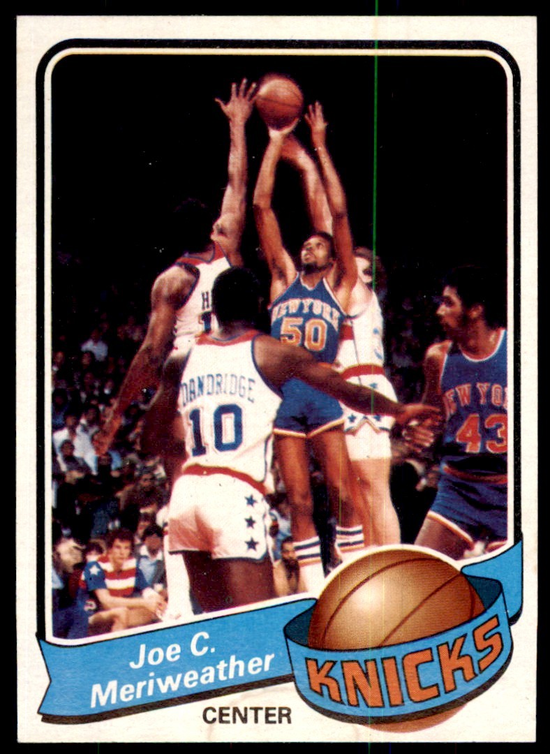 1979-80 TOPPS* JOE MERIWEATHER NEW YORK KNICKS #69 (T105)